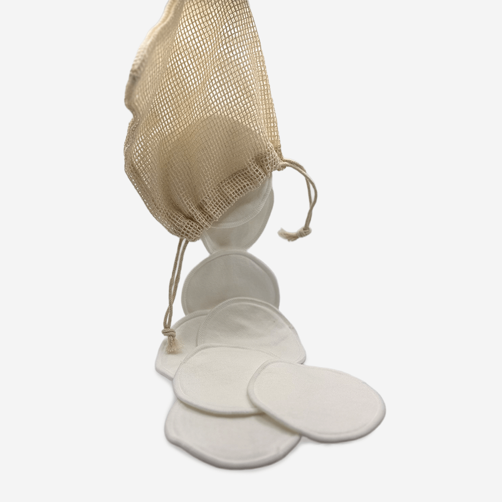 Bamboo Cotton Reusable Face Pads Set