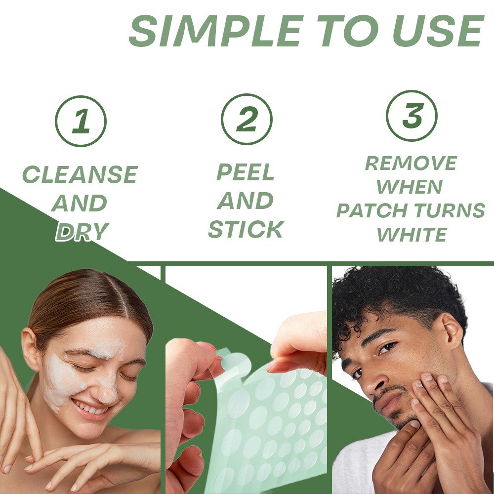 Clear Hydrocolloid Spot Patches 36 Pack