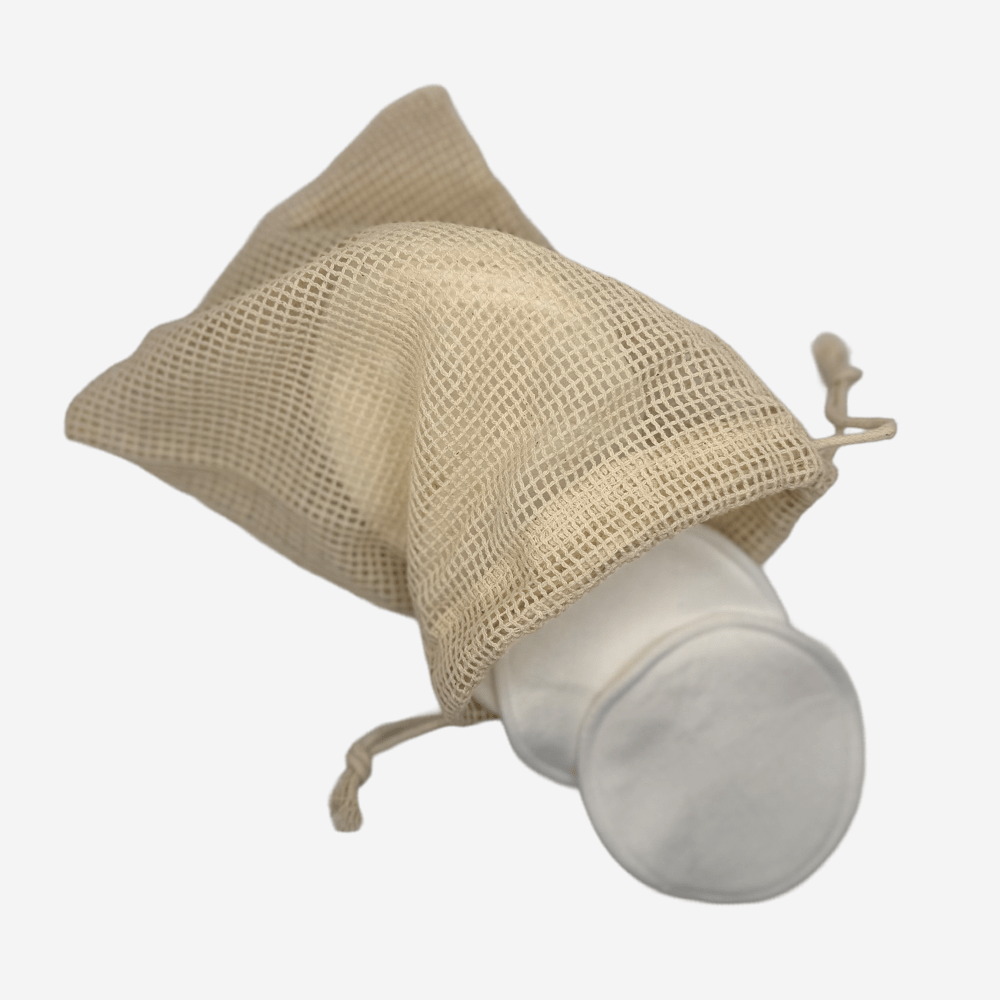 Bamboo Cotton Reusable Face Pads Set