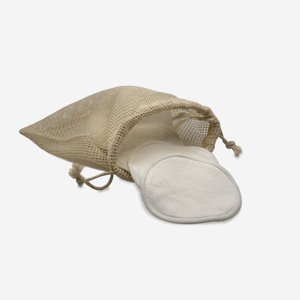 Bamboo Cotton Reusable Face Pads Set
